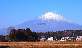 富士山,御殿場,冬季