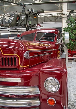 消防,消防車,古董