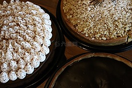 餡餅,蛋糕,巧克力