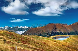 景觀,山,高山