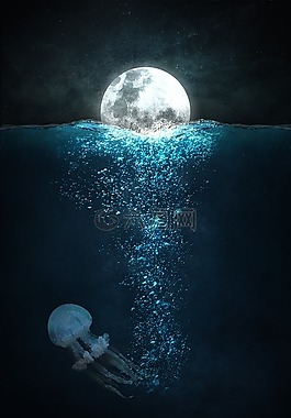 月球,水,神秘
