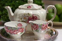 服務,茶杯,杯