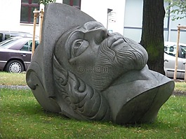 紀(jì)念碑,圣,頭