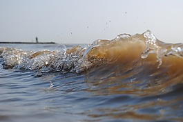 norderney,波,北海