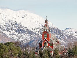 教会,buksnes,挪威