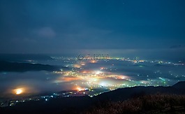 夜景,麻生太郎,夜