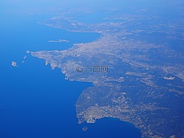鸟瞰图,luftbildaufnahme,马赛