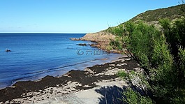 球衣,海灘,沙