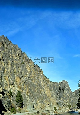 巖,延展,景觀