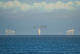 风力涡轮机,北海,诺福克
