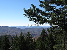 蓝山,蓝岭山脉,山