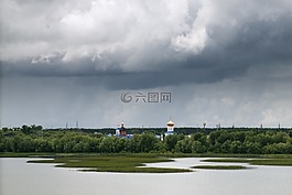 云,城市,晴轉多云
