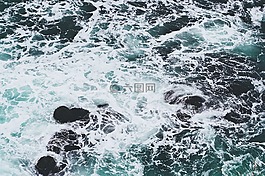 海洋,海,波
