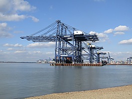 起重機(jī),端口,碼頭
