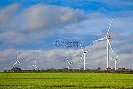 风力涡轮机,诺福克,动力