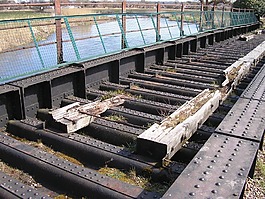 鐵路,橋,鐵