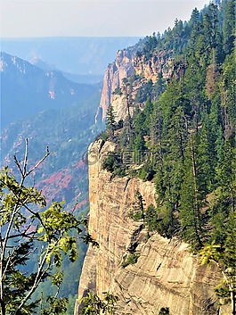 北部邊緣的大峽谷,徒步旅行,景區(qū)