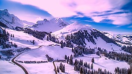 冬天,雪,天空
