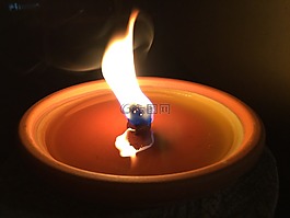 火,火焰,熱