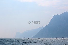 加爾達(dá),意大利,沖浪者