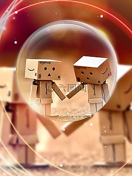 danbo,數(shù)字,一起
