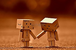 danbo,數(shù)字,一起