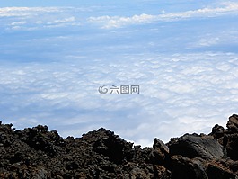 海,云,云海