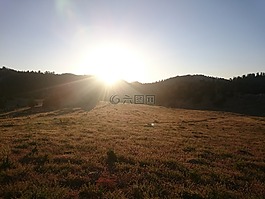 日落,性質(zhì),山