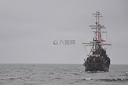 船舶,海,短途旅游者 — — 任何人采取