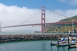 金門大橋,景區(qū),全景圖