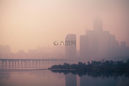 橋,水,反思