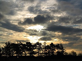 天空,云,盖的天空