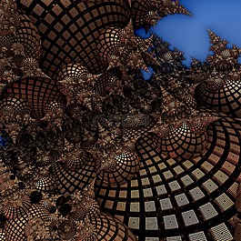 分形,3d,給予