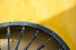詳細,門,墻上