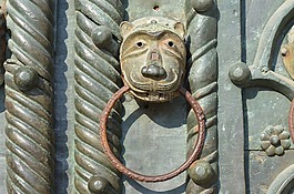 中世紀(jì),門,門把手
