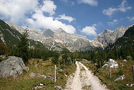 山,徒步旅行,奧地利