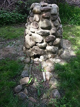 花園,裝飾,德卡