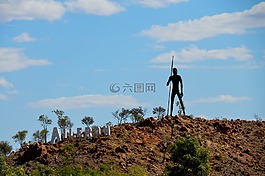 雕像,巨人,anmatjere人