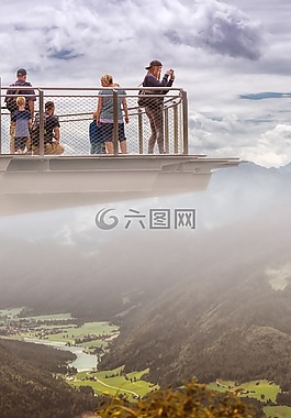 山,奧地利,高山