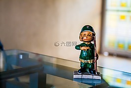 士兵,雪人,綠色