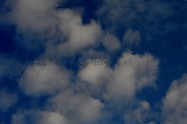 天空,藍(lán)色,云