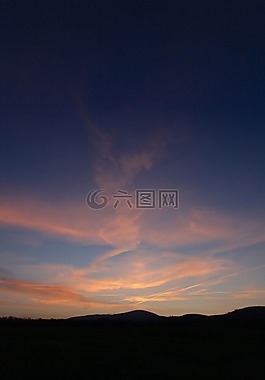 天空,云,自然