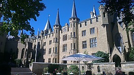 城堡,堡壘,hohenzollern 城堡