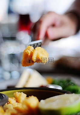食品,餐廳,餐廳的食物