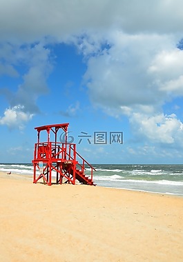 沙,海,海灘