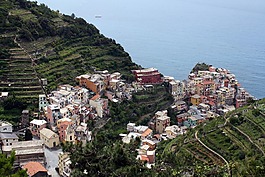 五渔村,海岸,意大利
