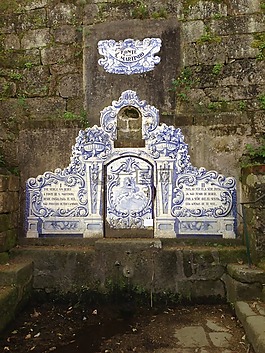 噴泉,葡萄牙,termas