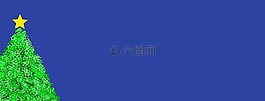 圣誕樹,明星,綠色