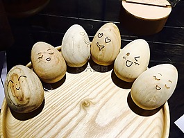 小清新,表情,木头