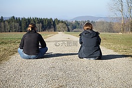 女朋友,女孩,打破